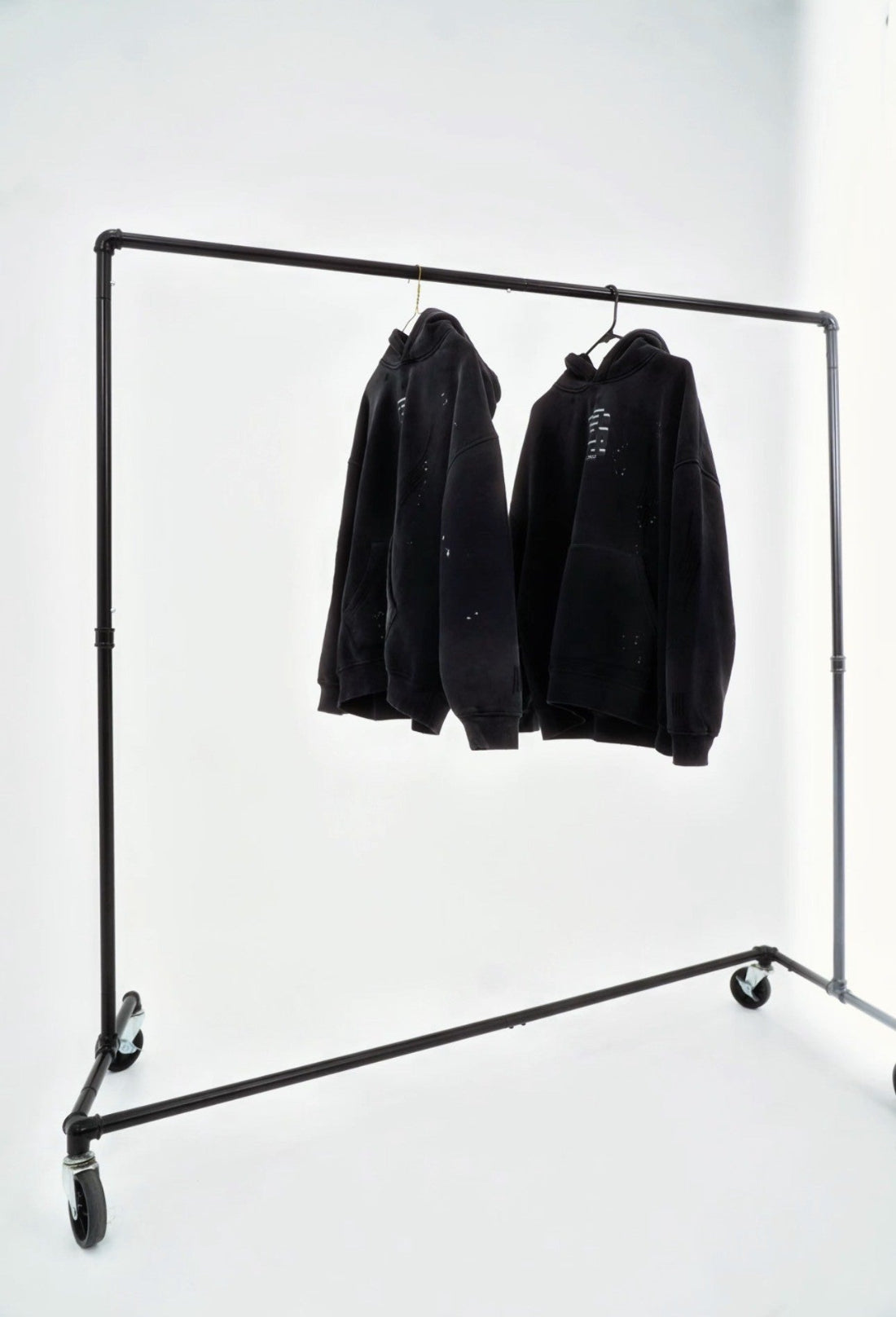 Vintage Wash Frayed RS Hoodie