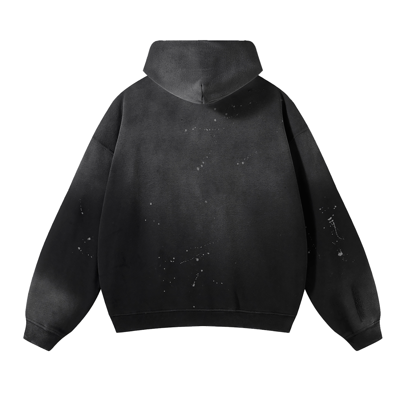 Vintage Wash Frayed RS Hoodie